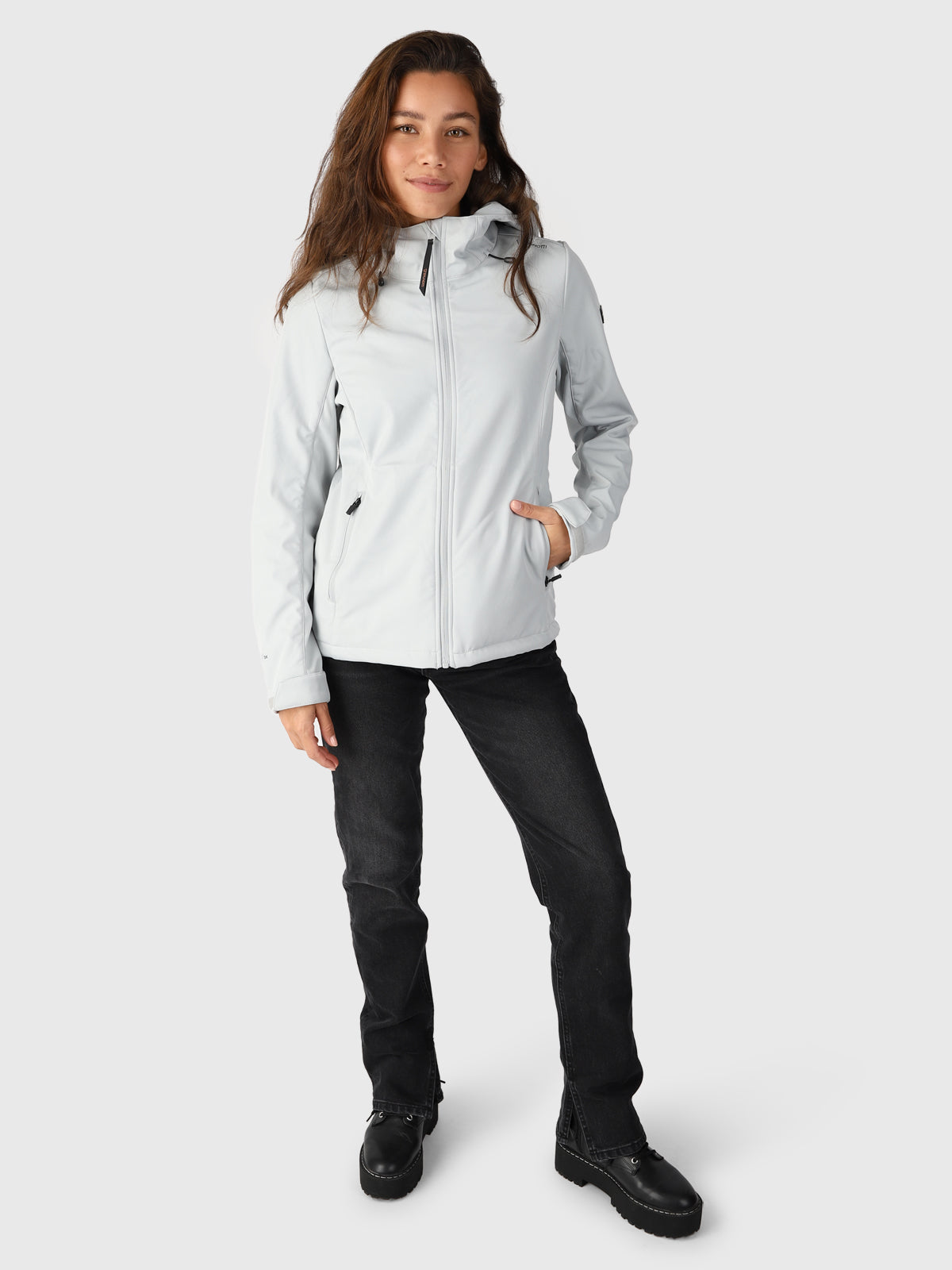 Joos Women Softshell Jacket | Grey