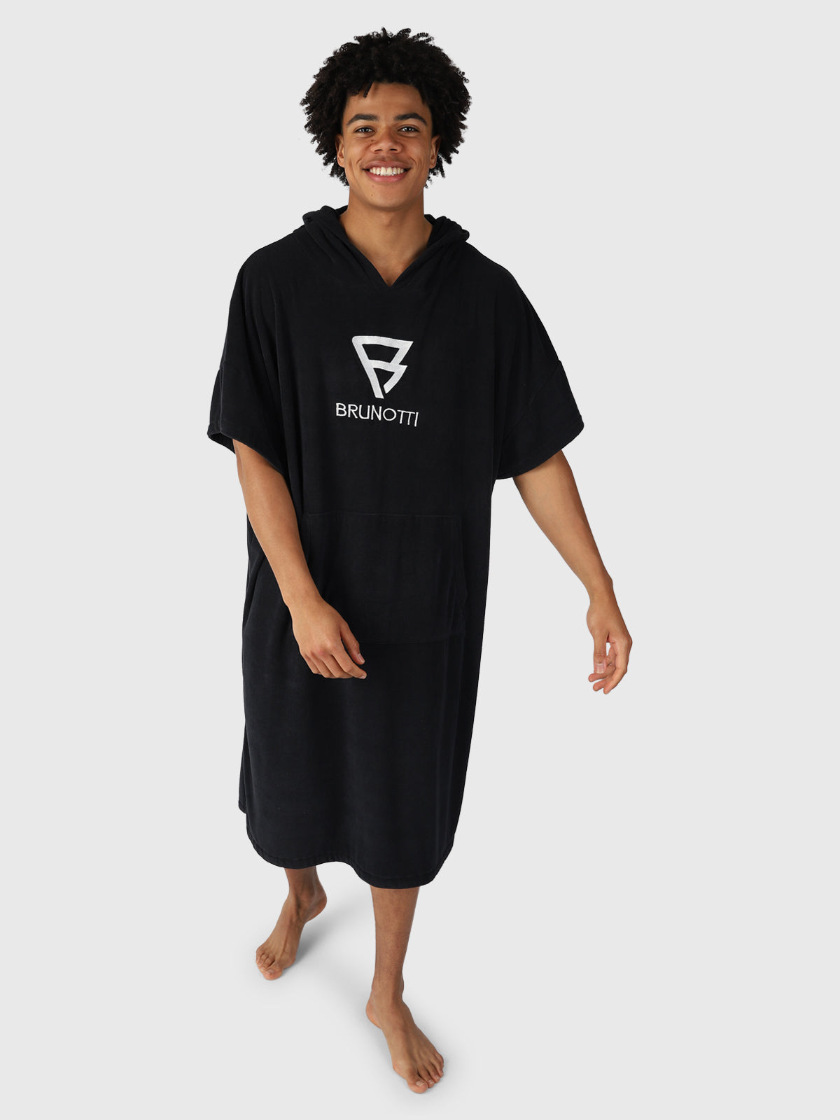 Poncho-Solid  Poncho | Schwarz