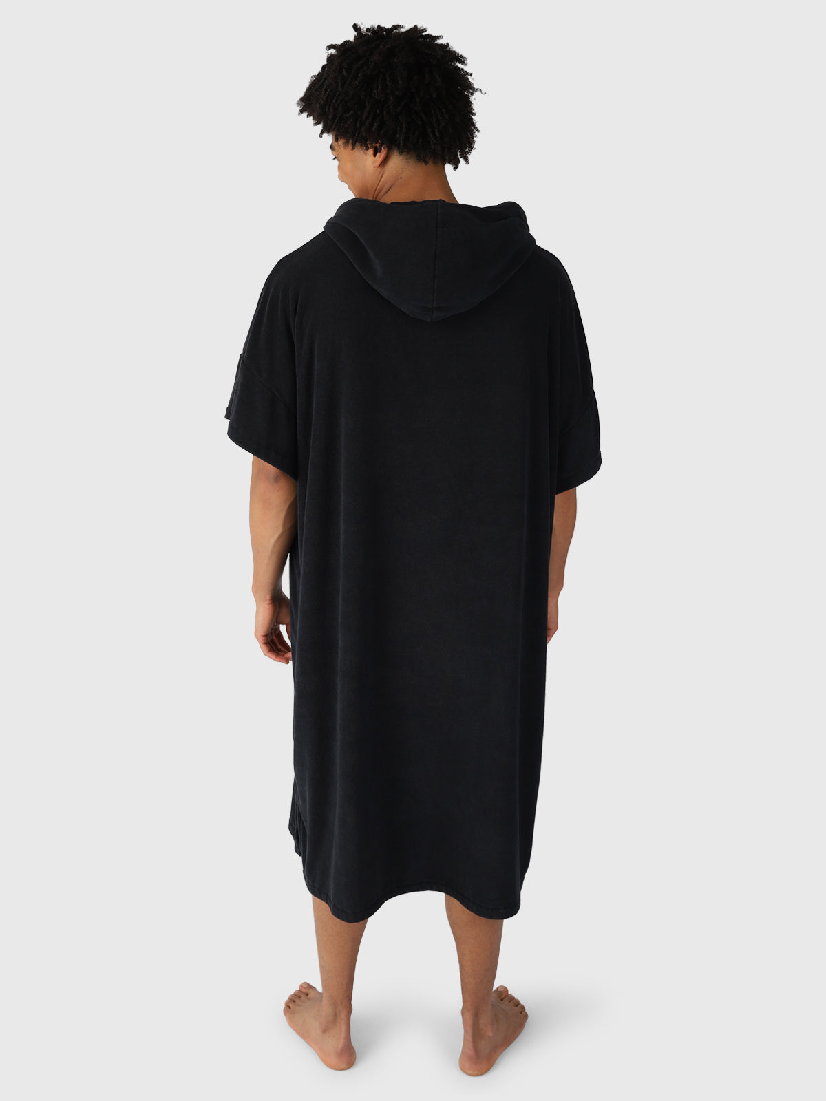 Poncho-Solid  Poncho | Schwarz