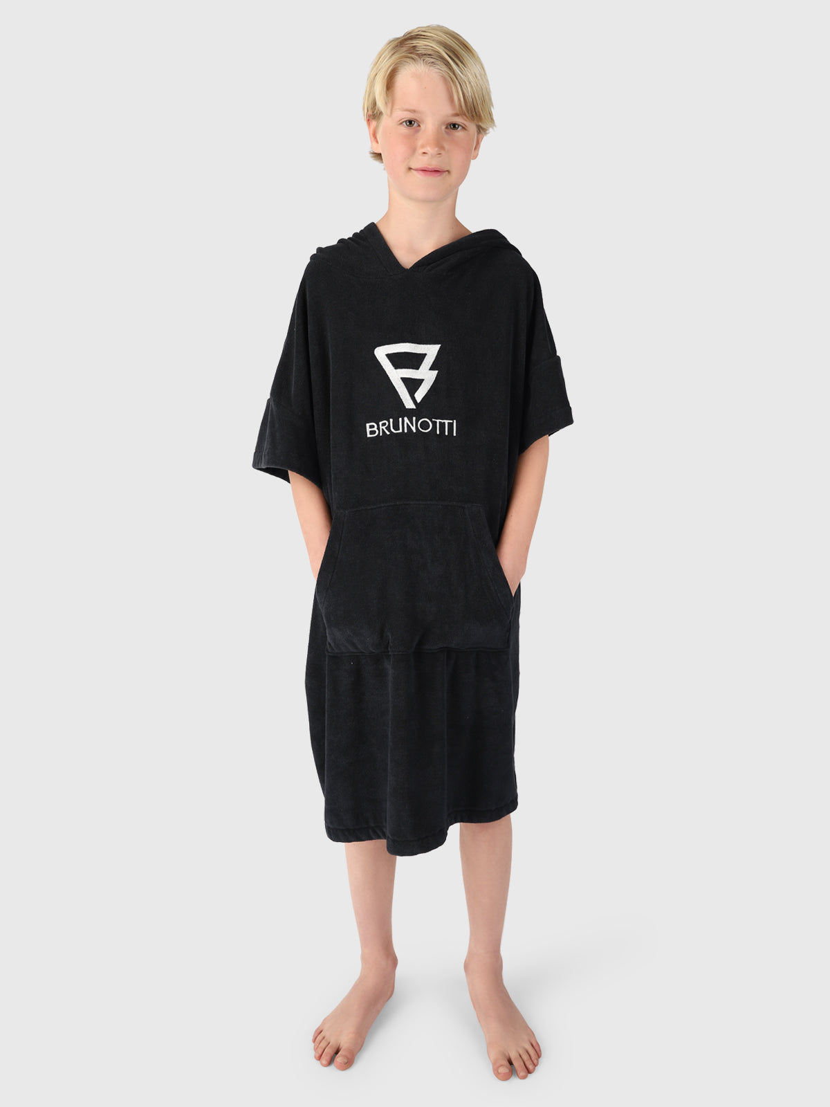 Panchia  Junior Poncho | Schwarz