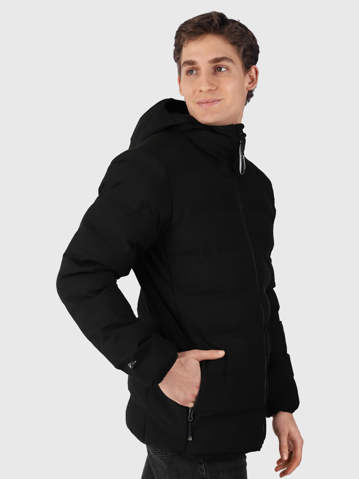 Galan Men Puffer Jacket | Black