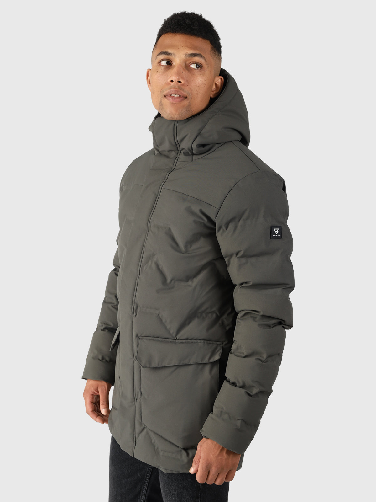Jamison Heren Parka Jas | Groen
