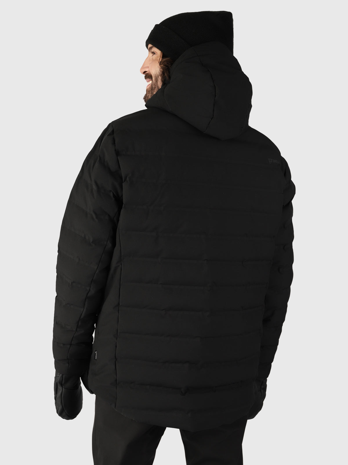 Sanclair Men Puffer Snow Jacket | Black