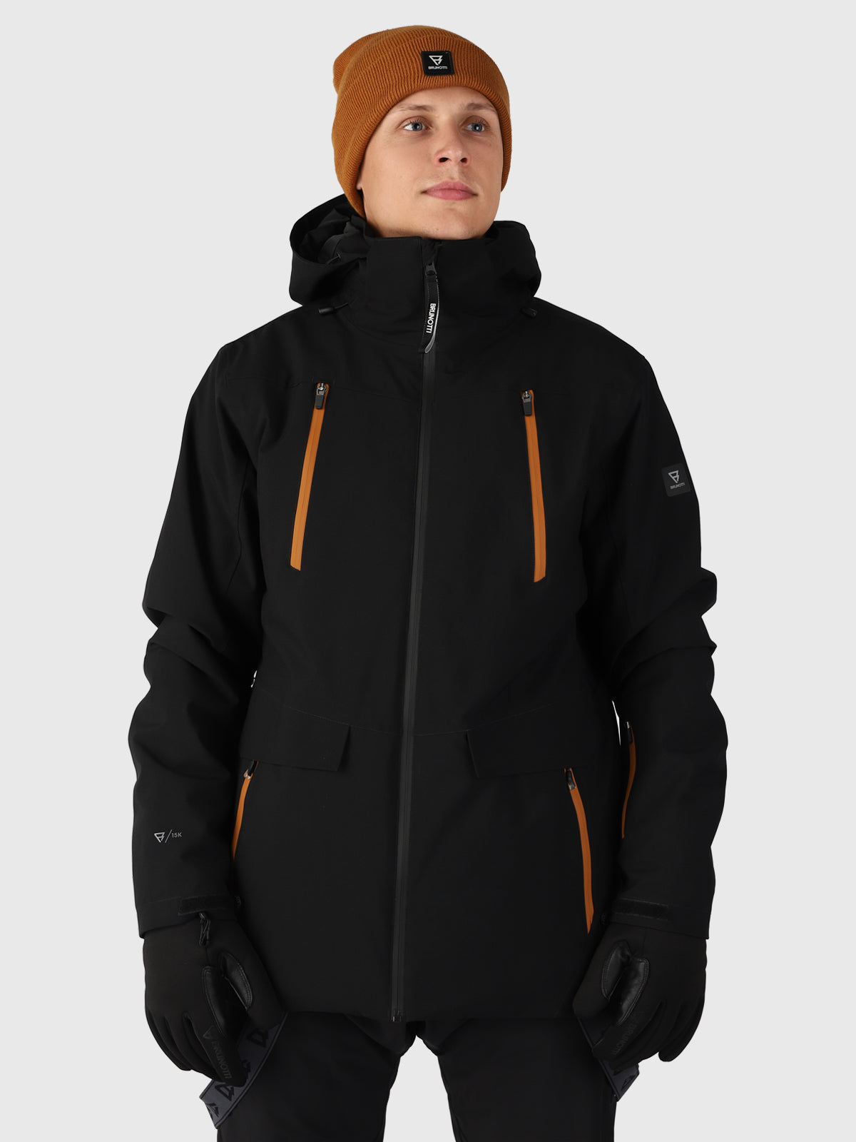 Baron Men Snow Jacket | Black