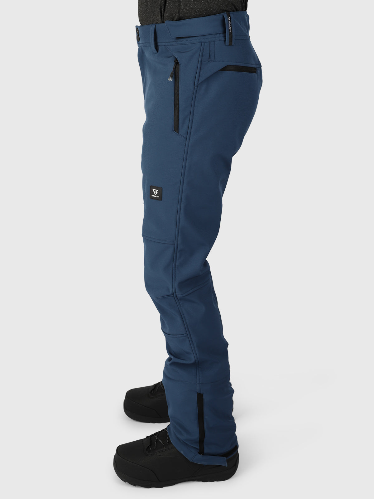 Huygens Herren Softshell Skihose | Blau