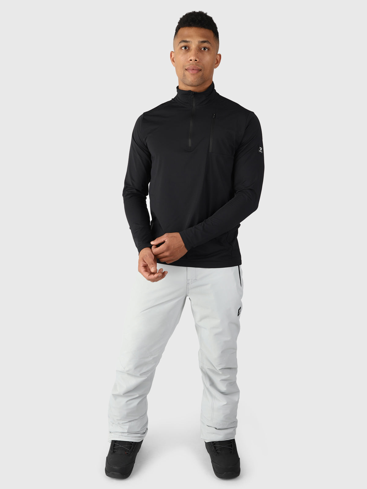 Jarry Herren Fleece | Schwarz