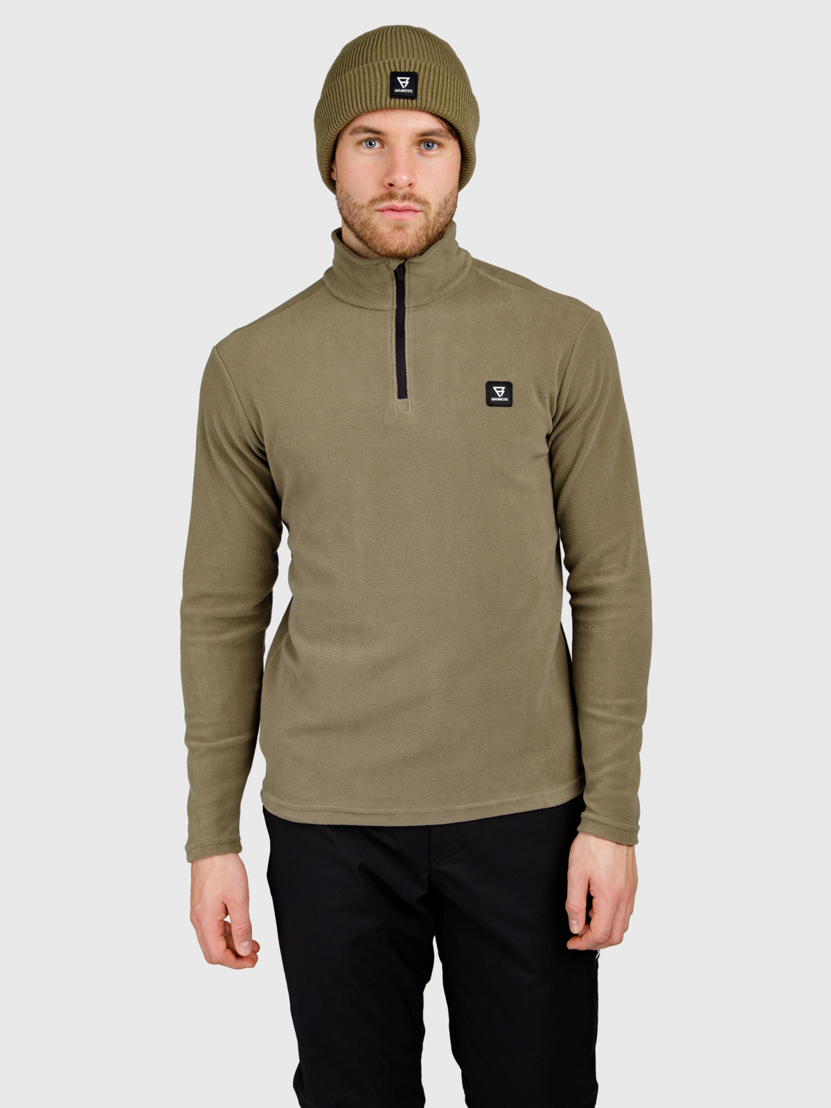Lenno-R Heren Fleece | Dusky Green