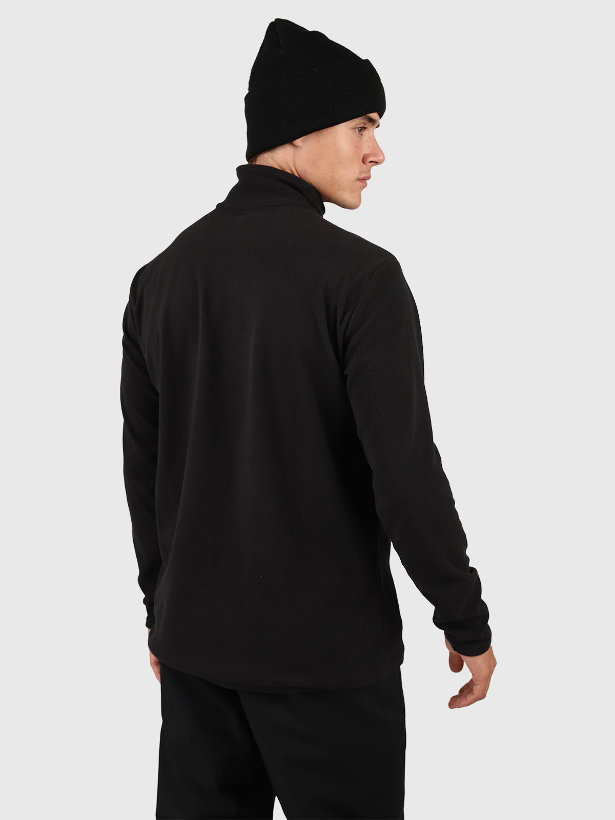 Lenno-R Herren Fleece | Schwarz