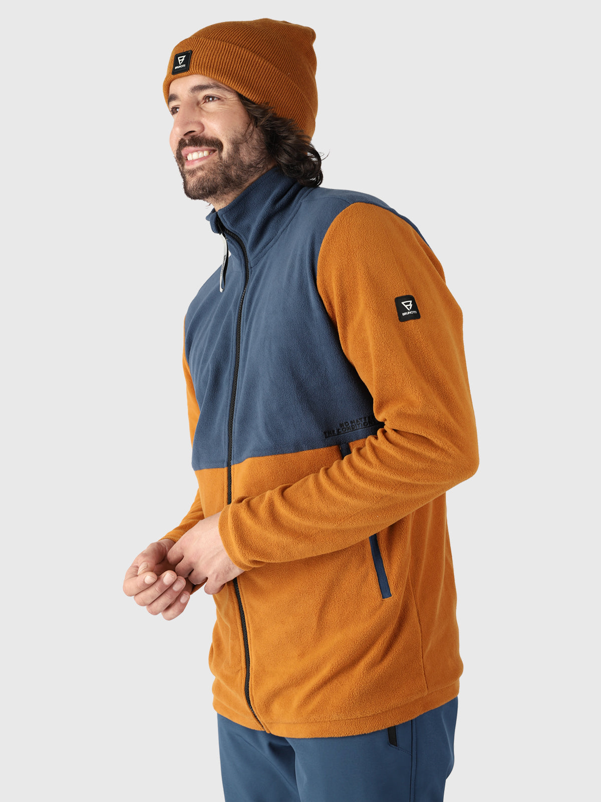 Scott Herren Fleecejacke | Braun