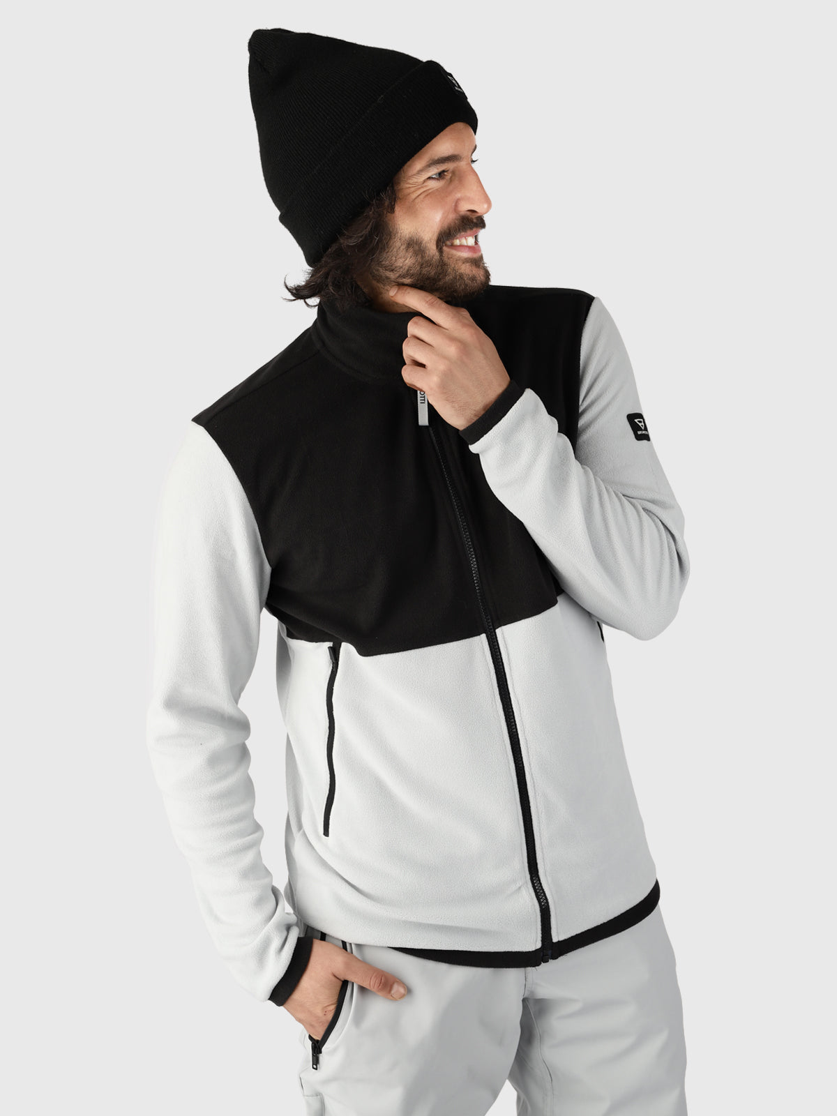 Scott Herren Fleecejacke | Grau