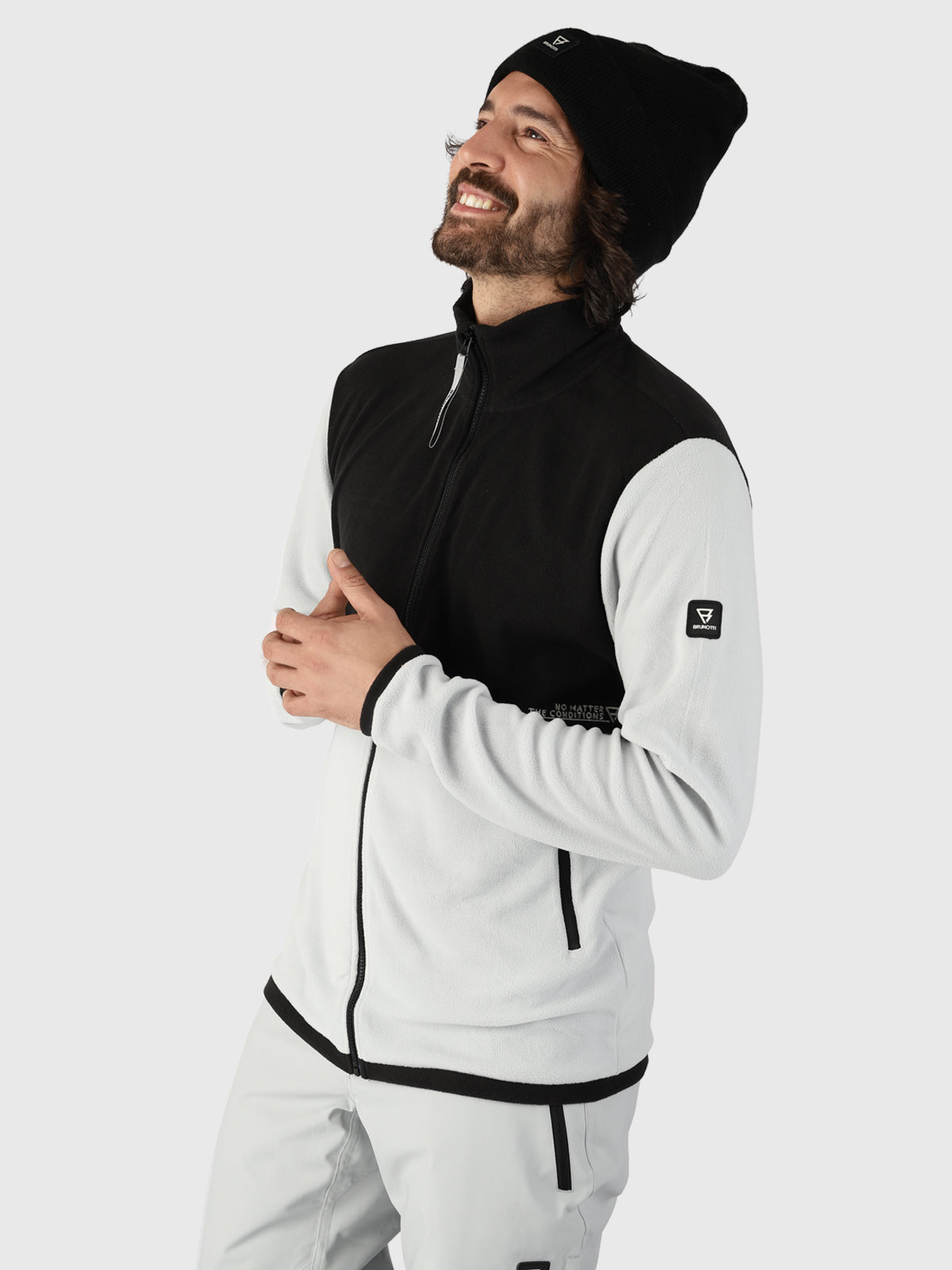 Scott Herren Fleecejacke | Grau