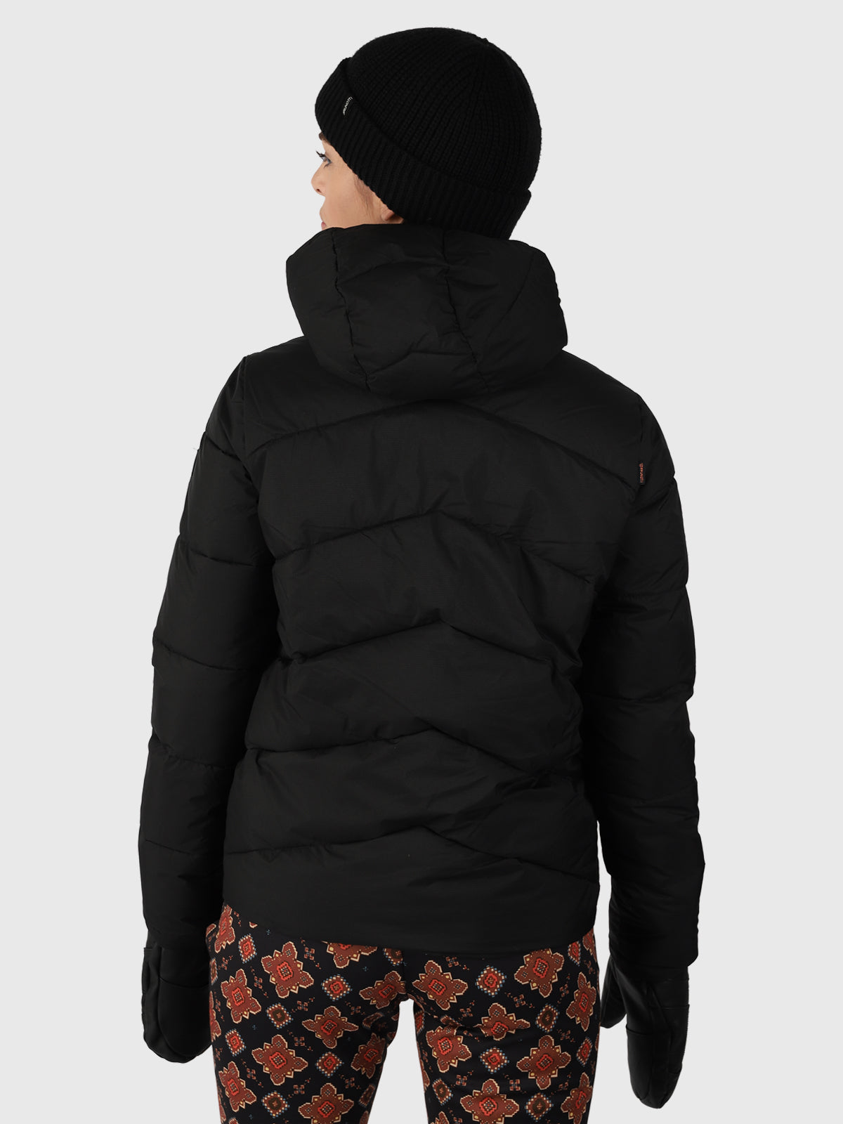 Mira Damen Puffer Jacke | Schwarz