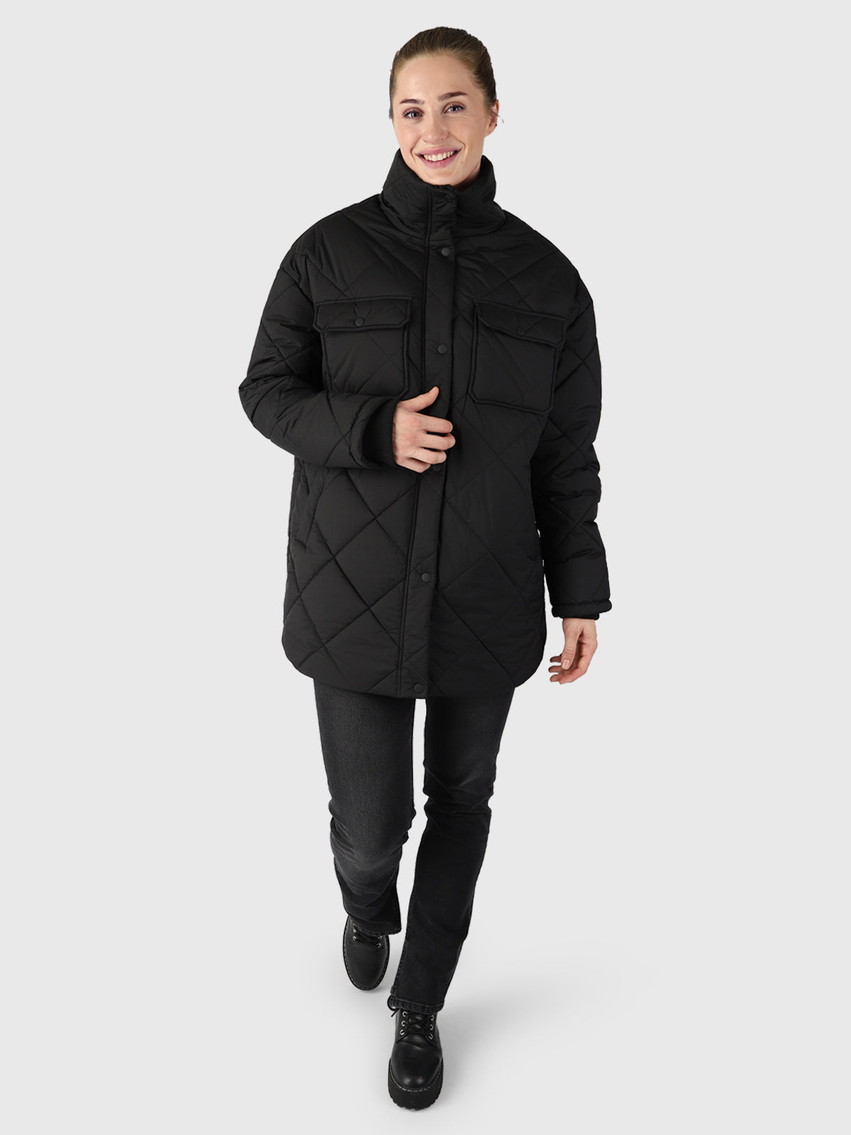 Solidad Damen Jacke | Schwarz