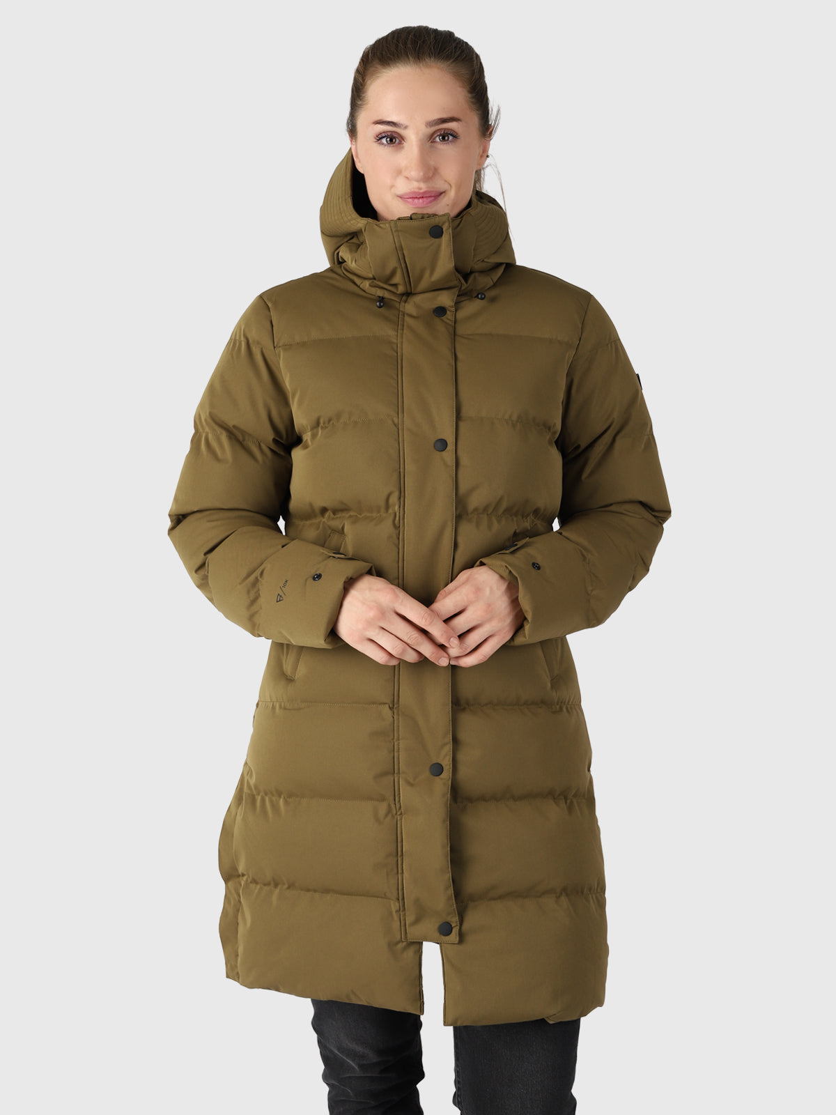 Madwell Damen Puffer Jacke | Grün