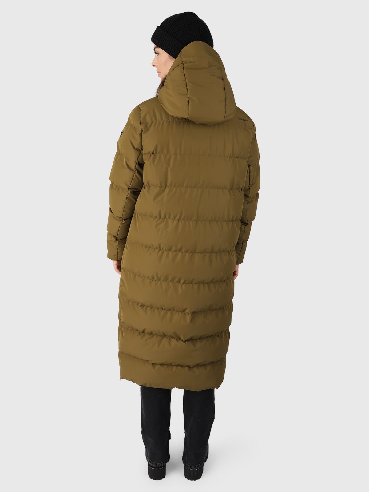 Bigsur Dames Lange Puffer Jas | Groen