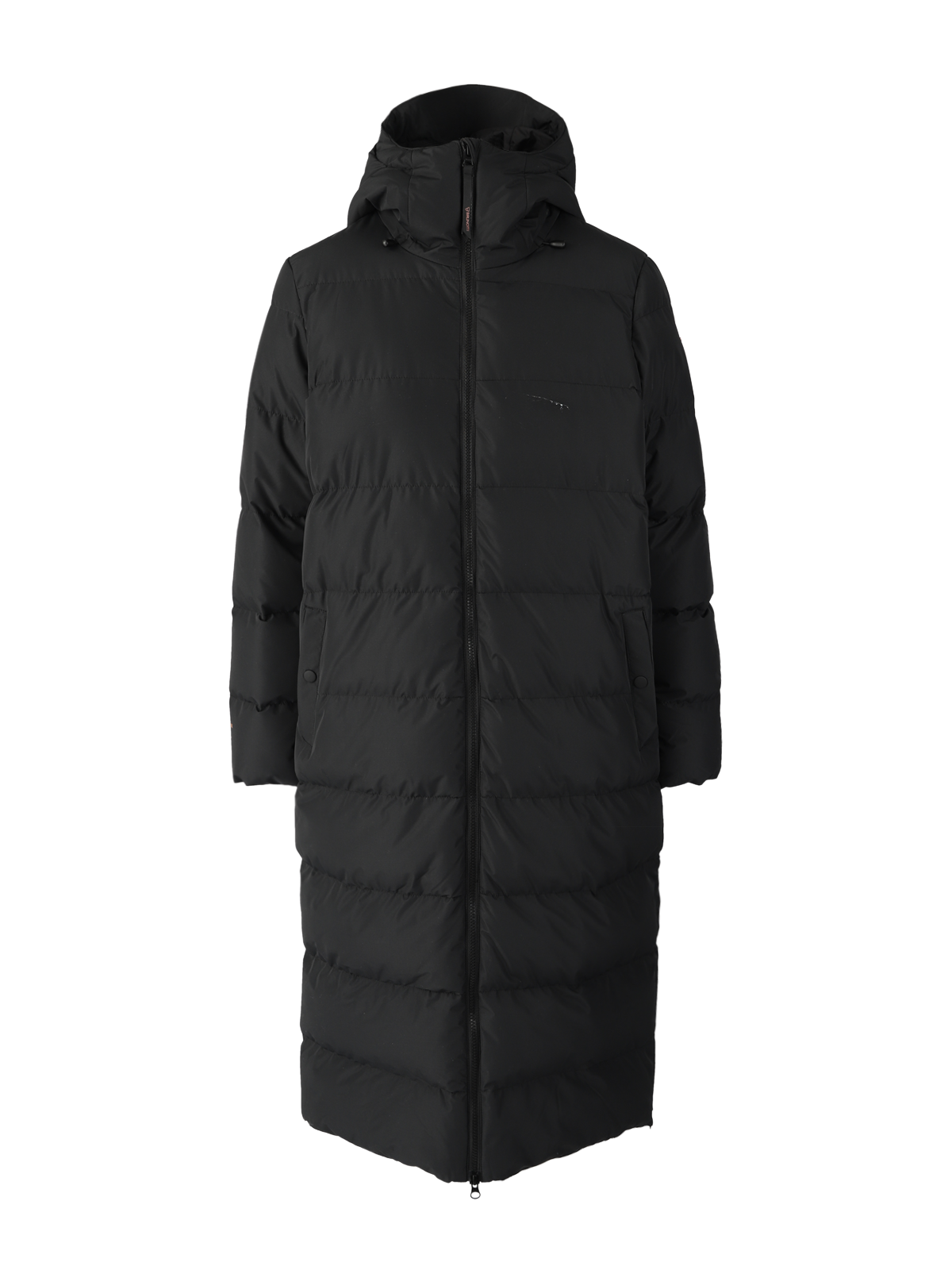 Bigsur Dames Lange Puffer Jas | Zwart