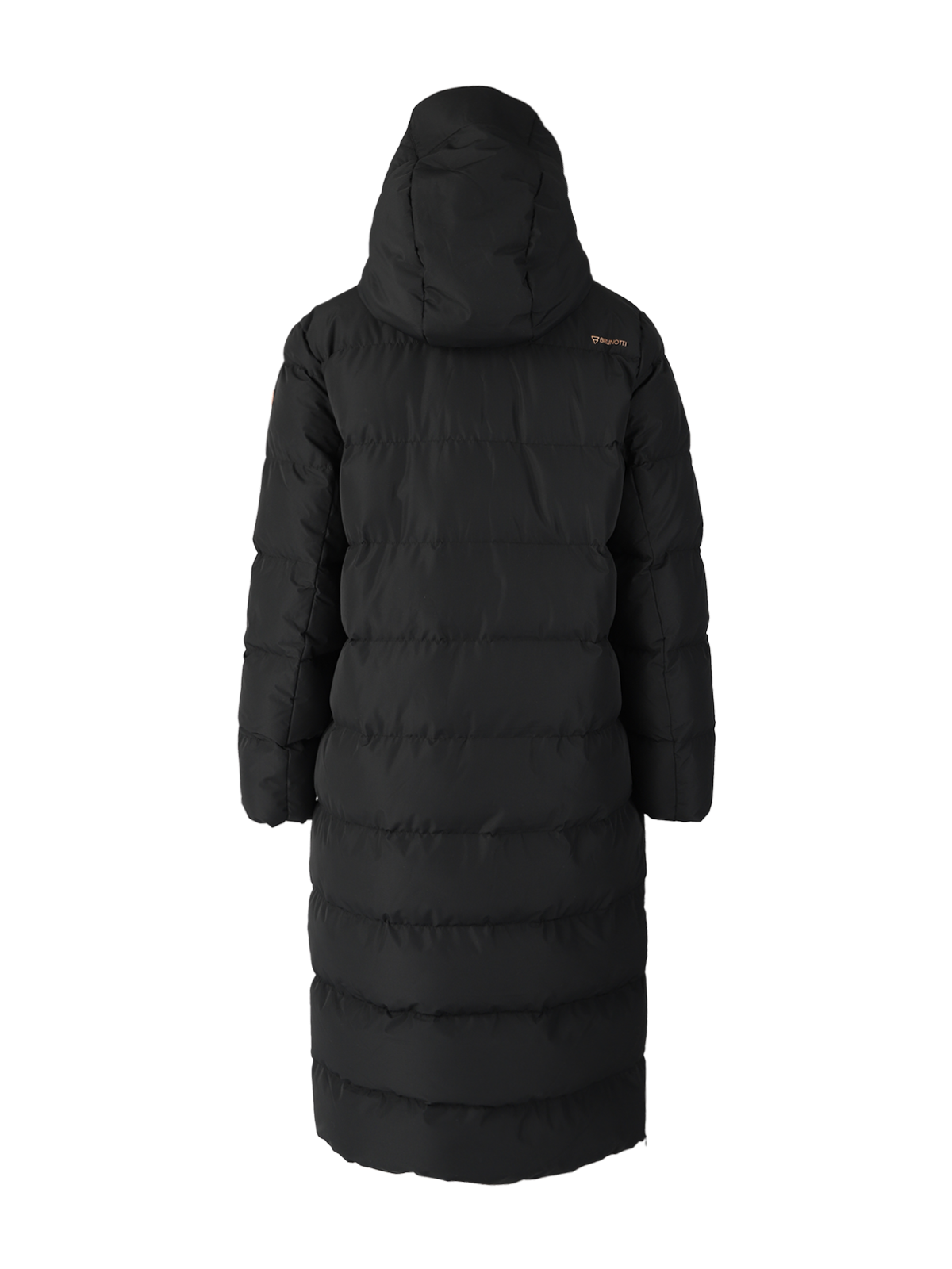 Bigsur Dames Lange Puffer Jas | Zwart