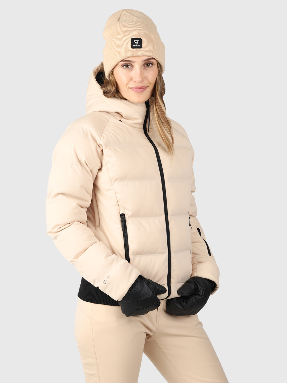 Firecrown Dames Puffer Ski Jas | Wit