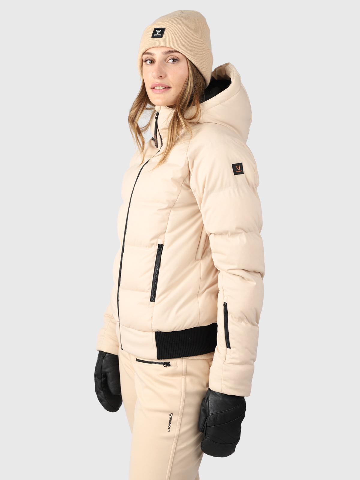 Firecrown Women Puffer Snow Jacket | White