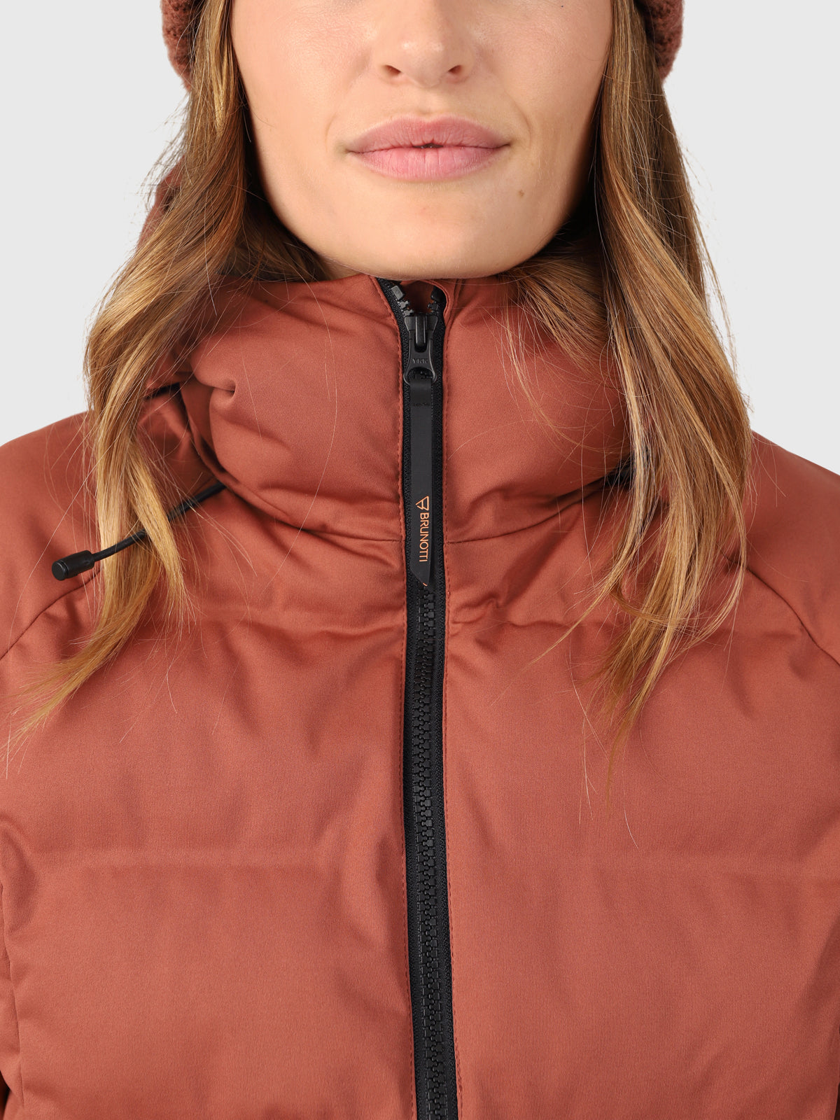 Firecrown Damen Puffer Skijacke | Braun