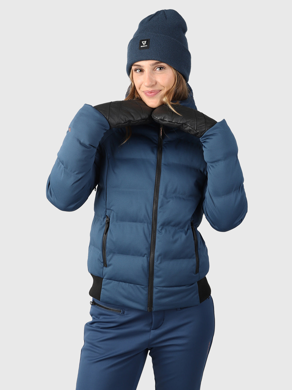 Firecrown Dames Puffer Ski Jas | Blauw