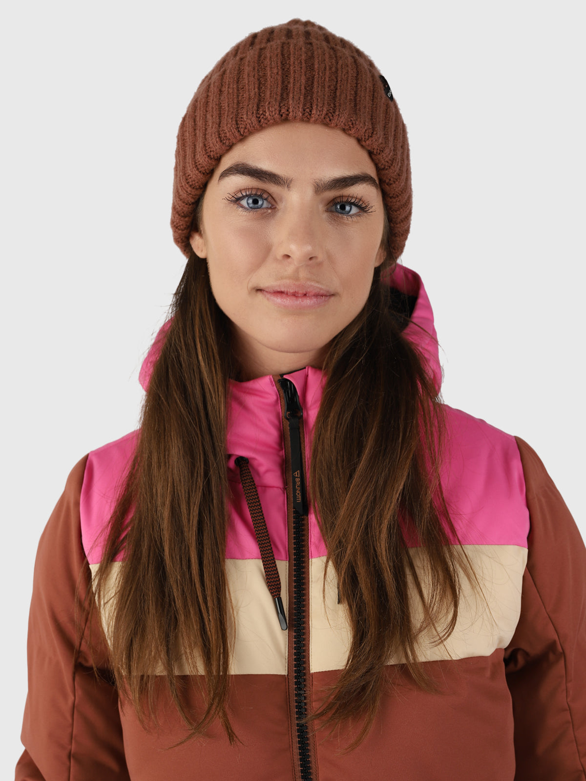 Niagona Women Puffer Snow Jacket | Brown