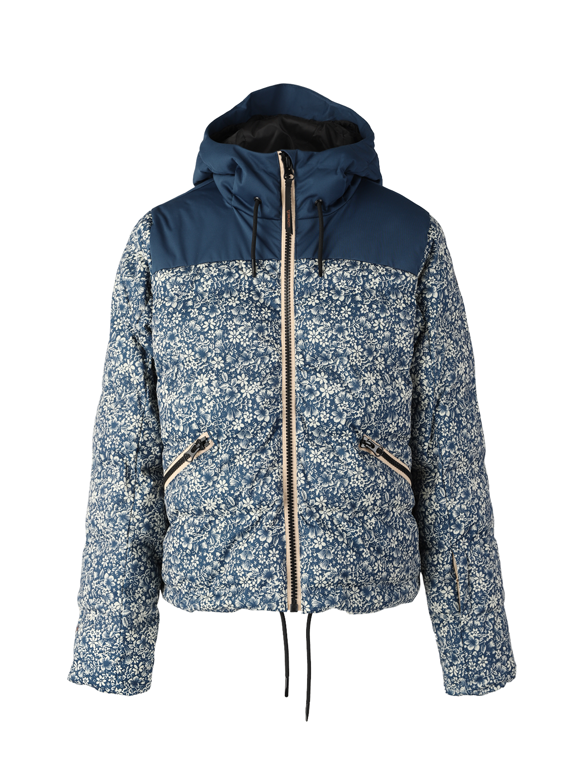 Minowa Damen Puffer Skijacke | Blau