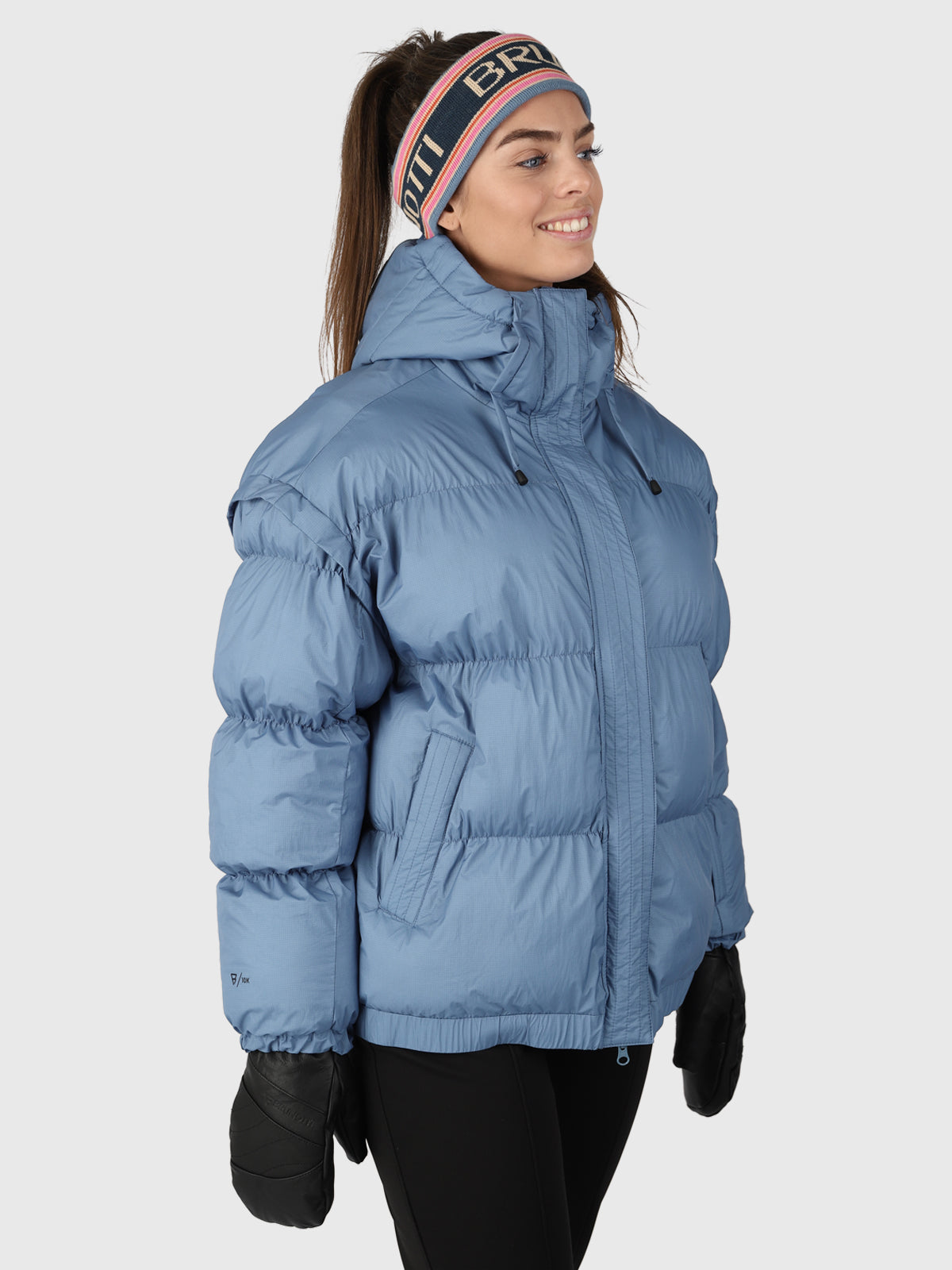 Nikko Dames Puffer Ski Jas Oversized | Blauw