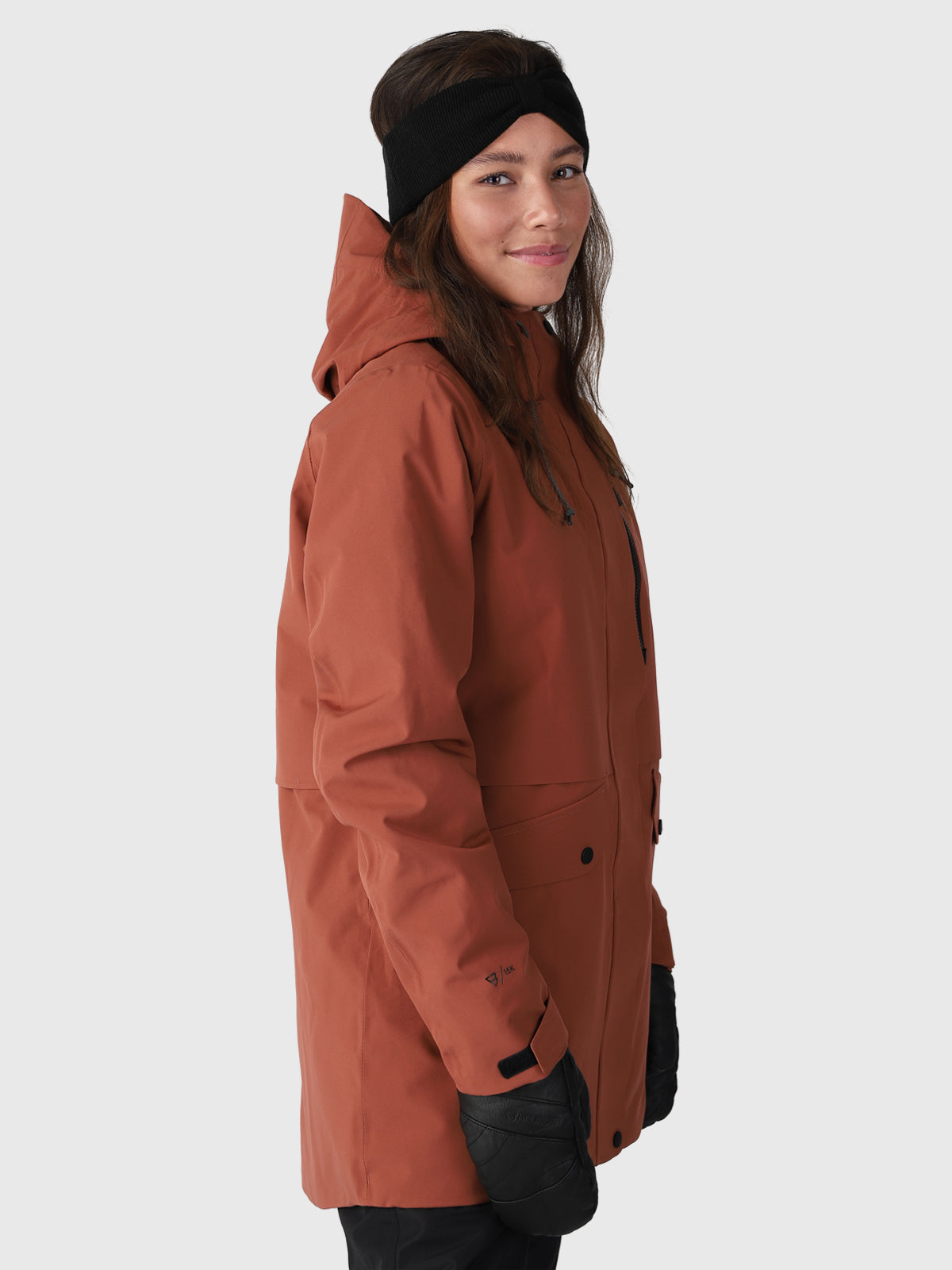 Bombini-Heat Damen Skijacke | Braun