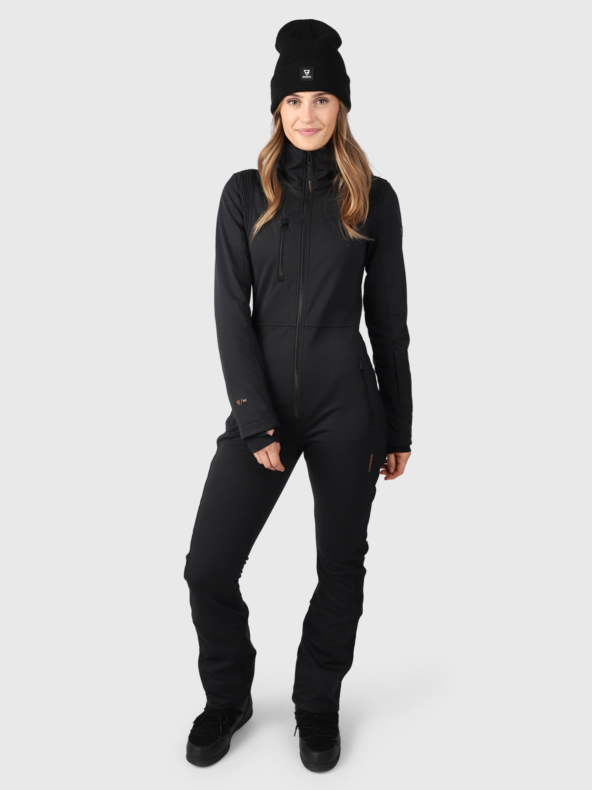 Black Ski Jacket Schwarzer Skianzug Damen Daisy Damen