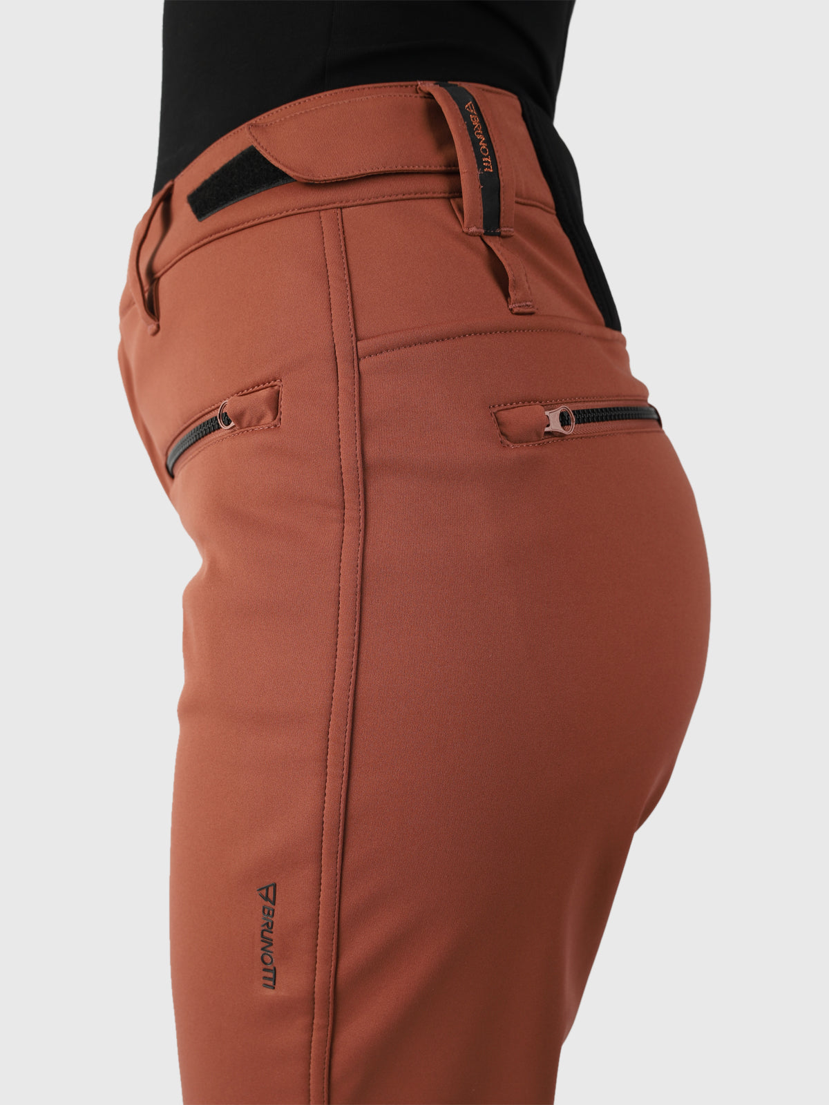 Coldlake Damen Softshell Skihose | Braun