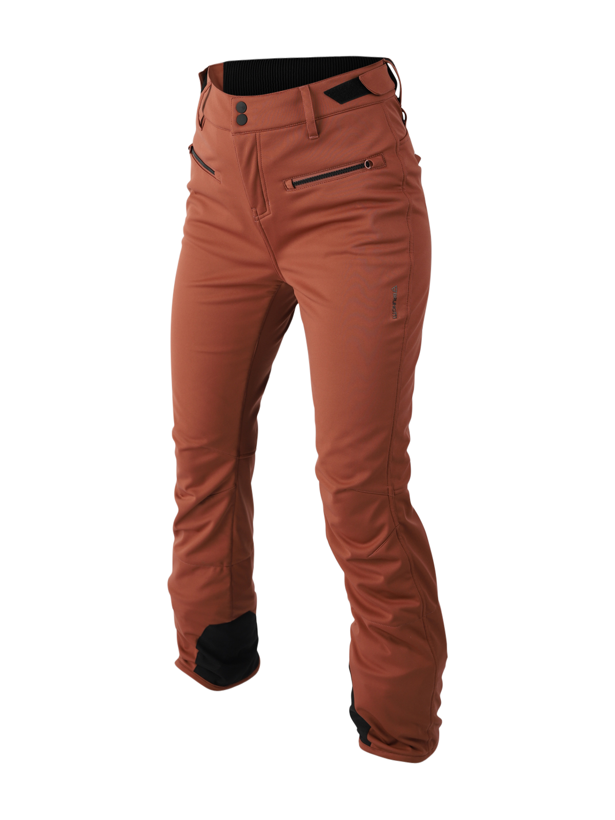 Coldlake Damen Softshell Skihose | Braun