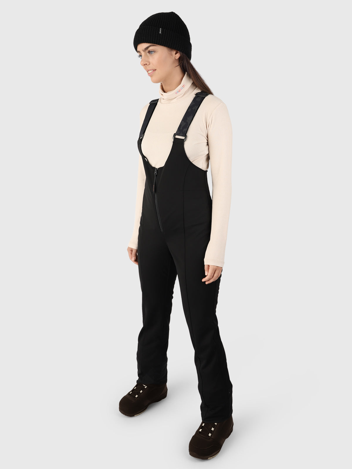Avalanche Damen Ski Latzhose | Schwarz