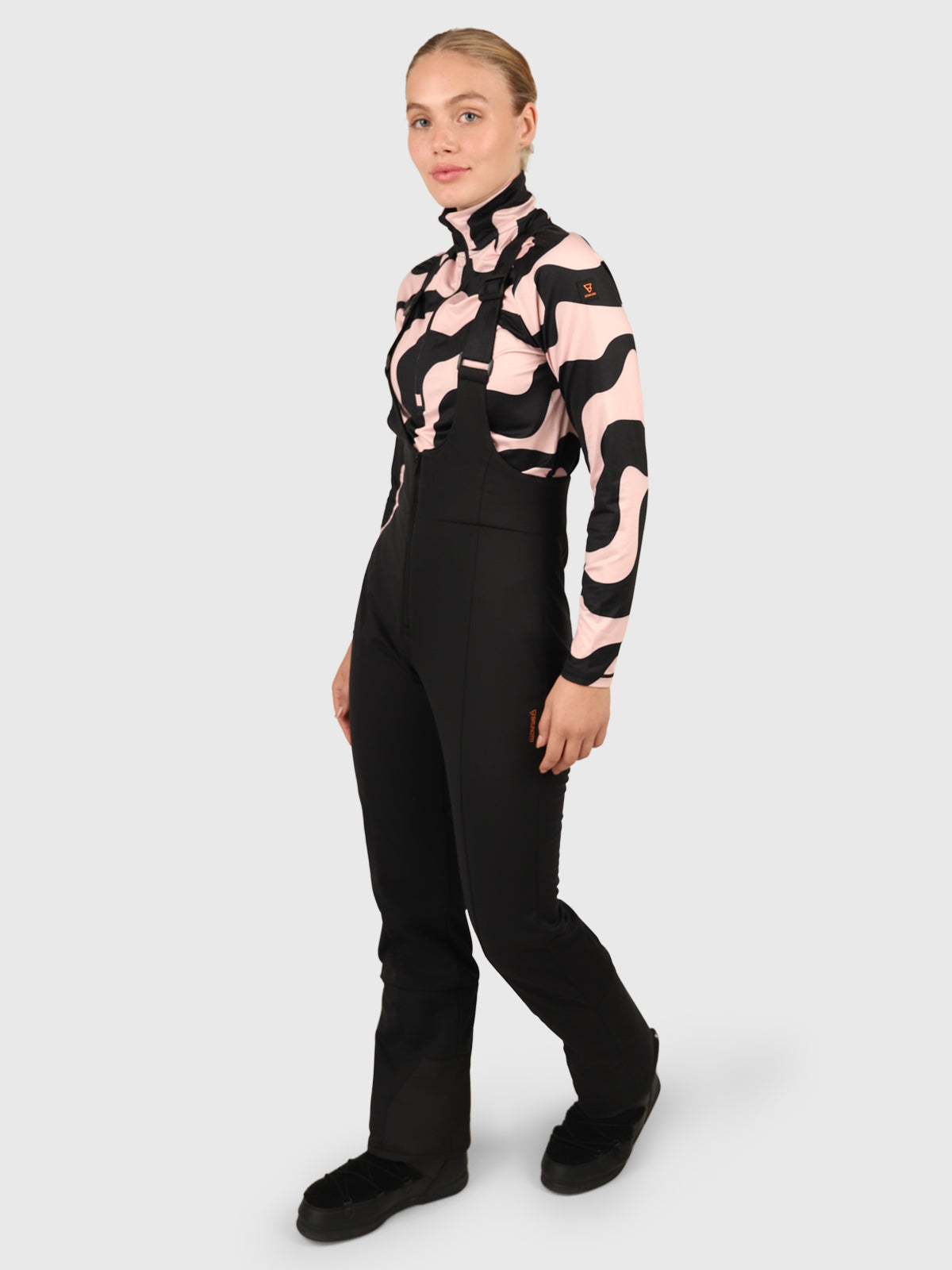Avalanche Dames Ski Salopette | Zwart