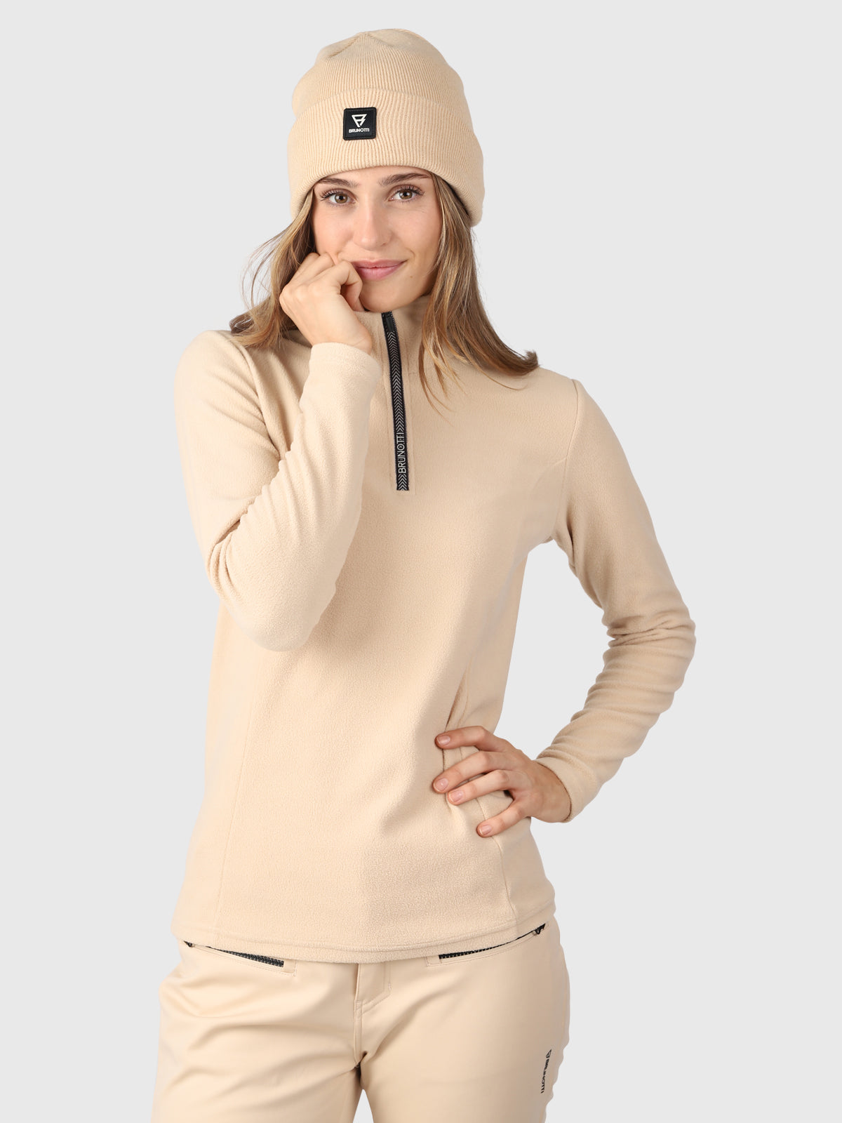 Misma Dames Fleece | Wit