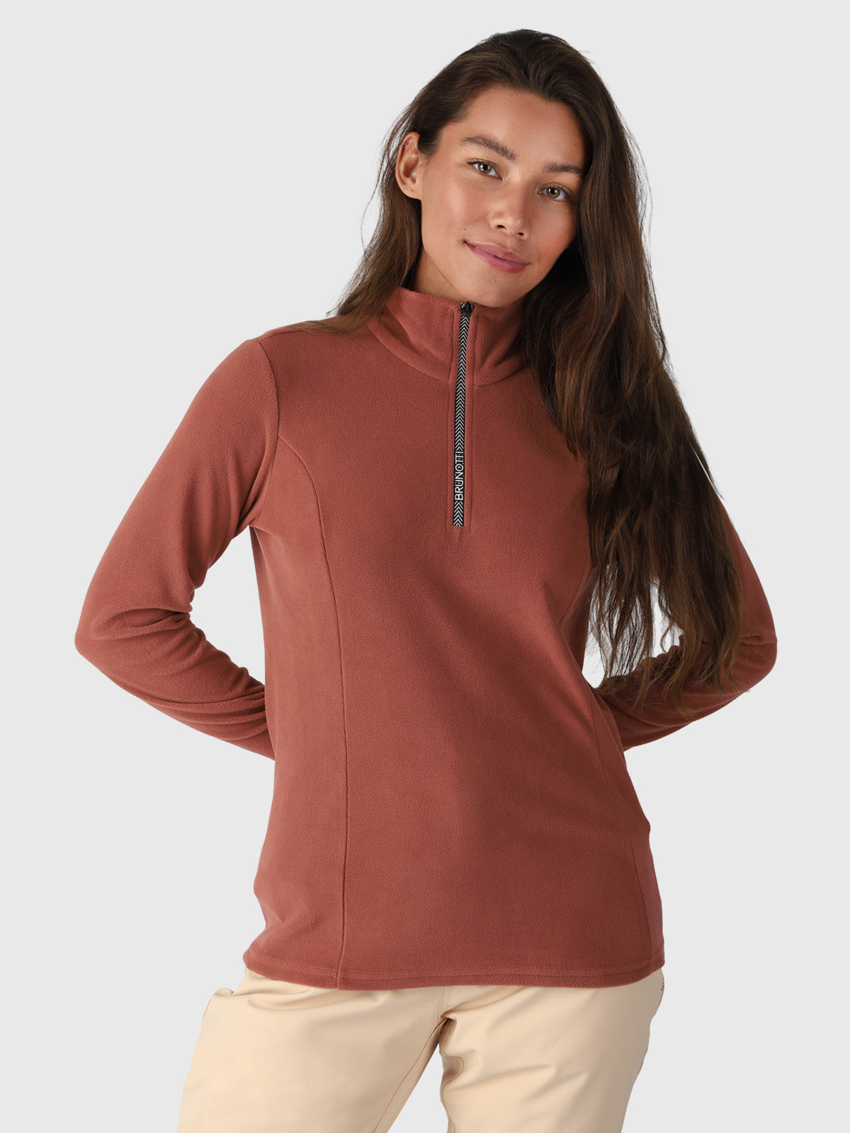 Misma Dames Fleece | Bruin