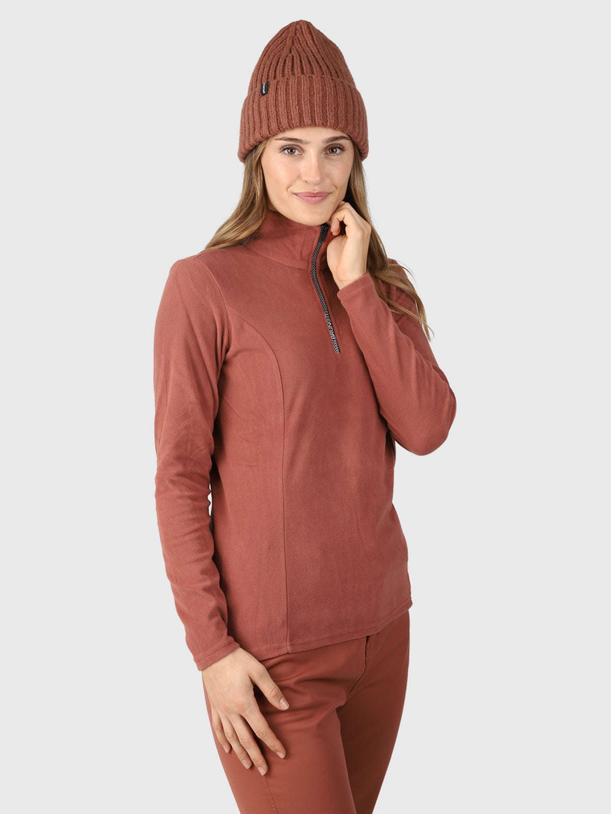 Misma Dames Fleece | Bruin