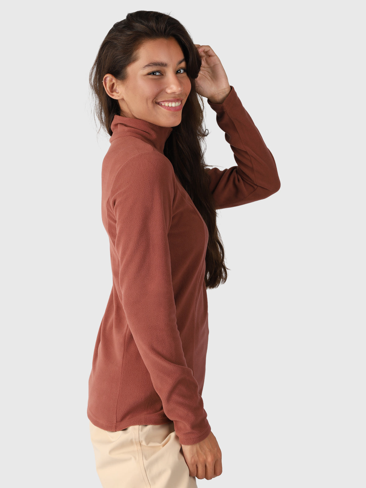 Misma Dames Fleece | Bruin