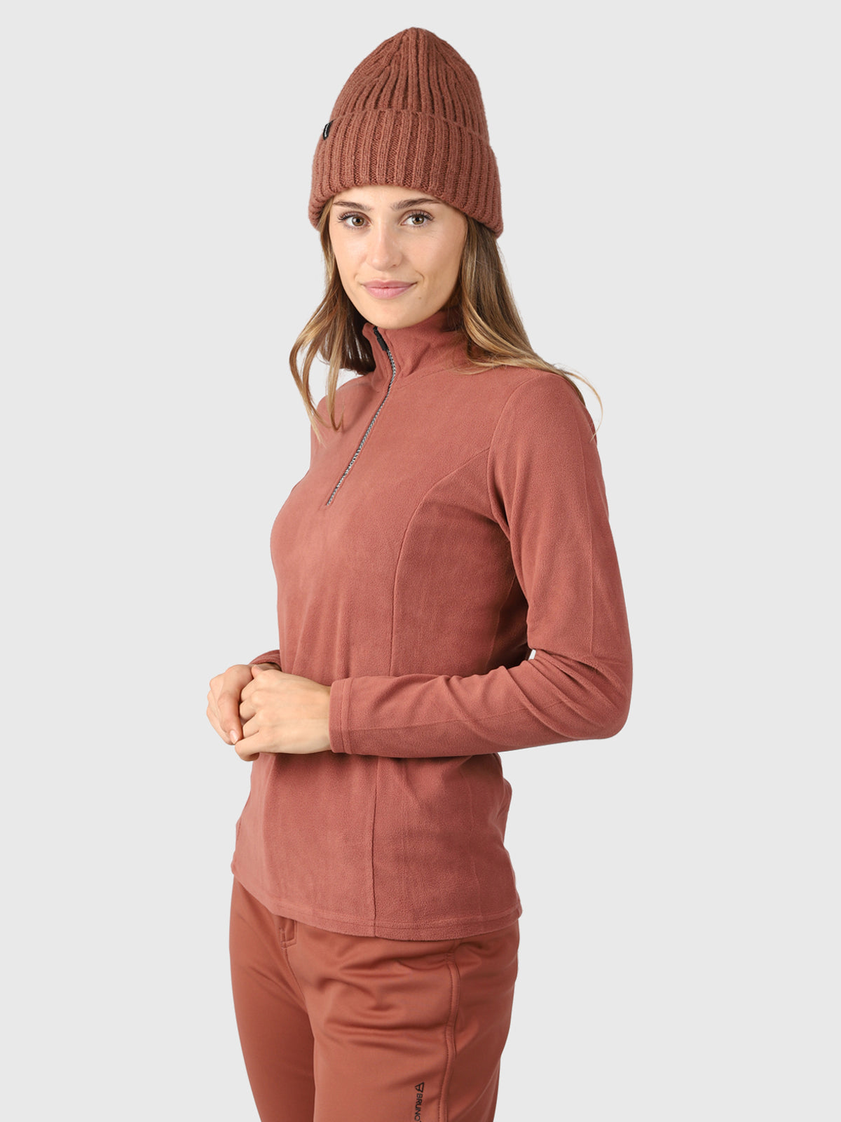 Misma Dames Fleece | Bruin