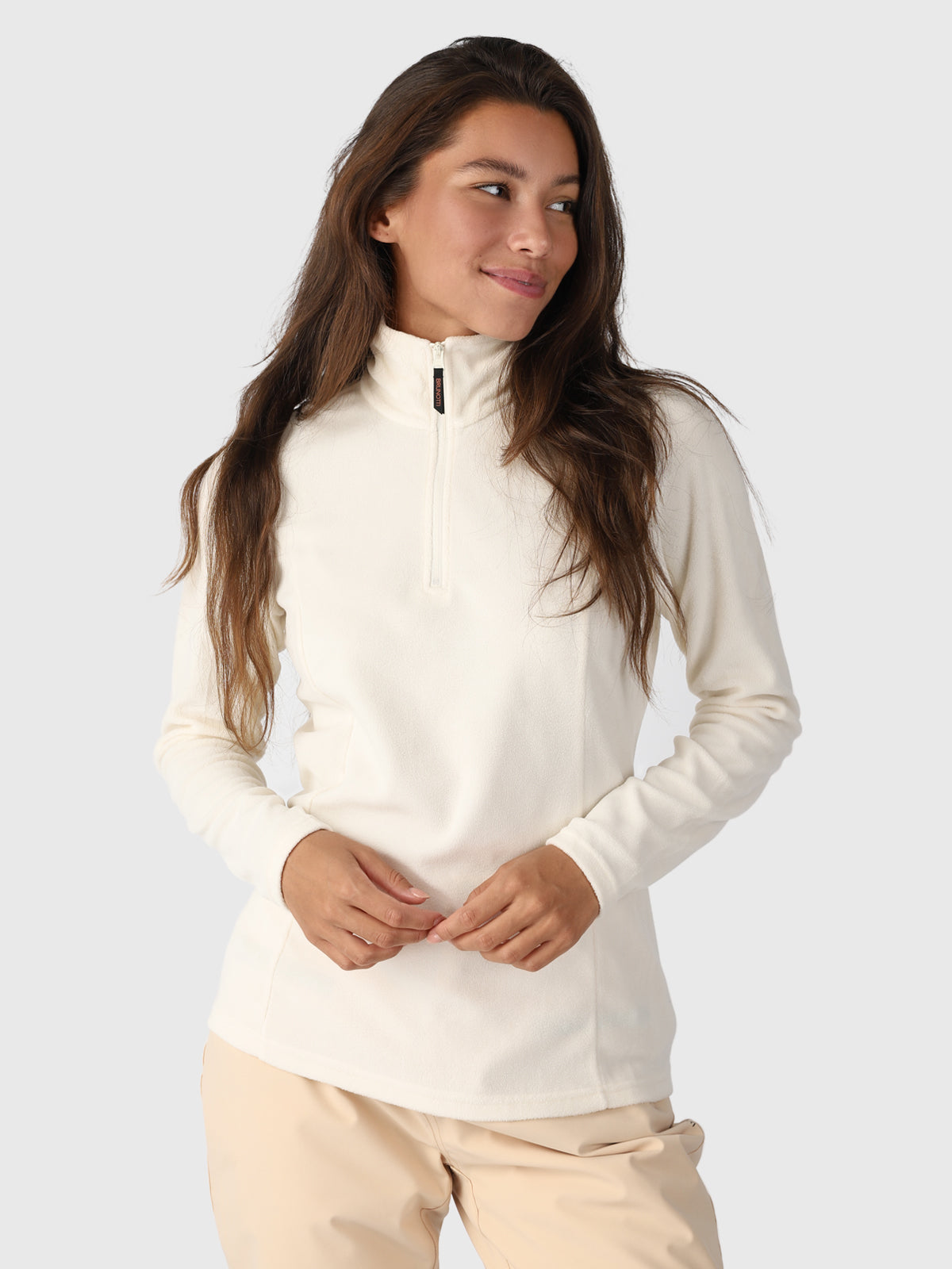 Mini-R Damen Fleece | Weiß