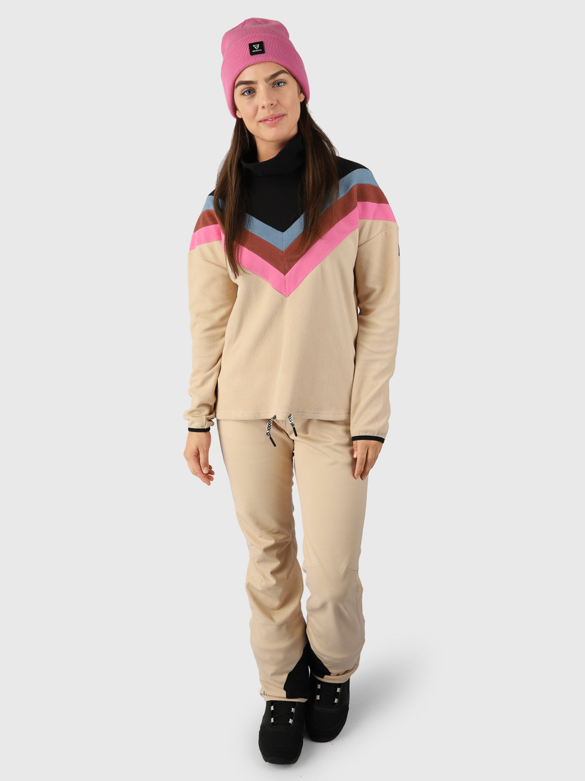 Myoko Dames Fleece | Wit