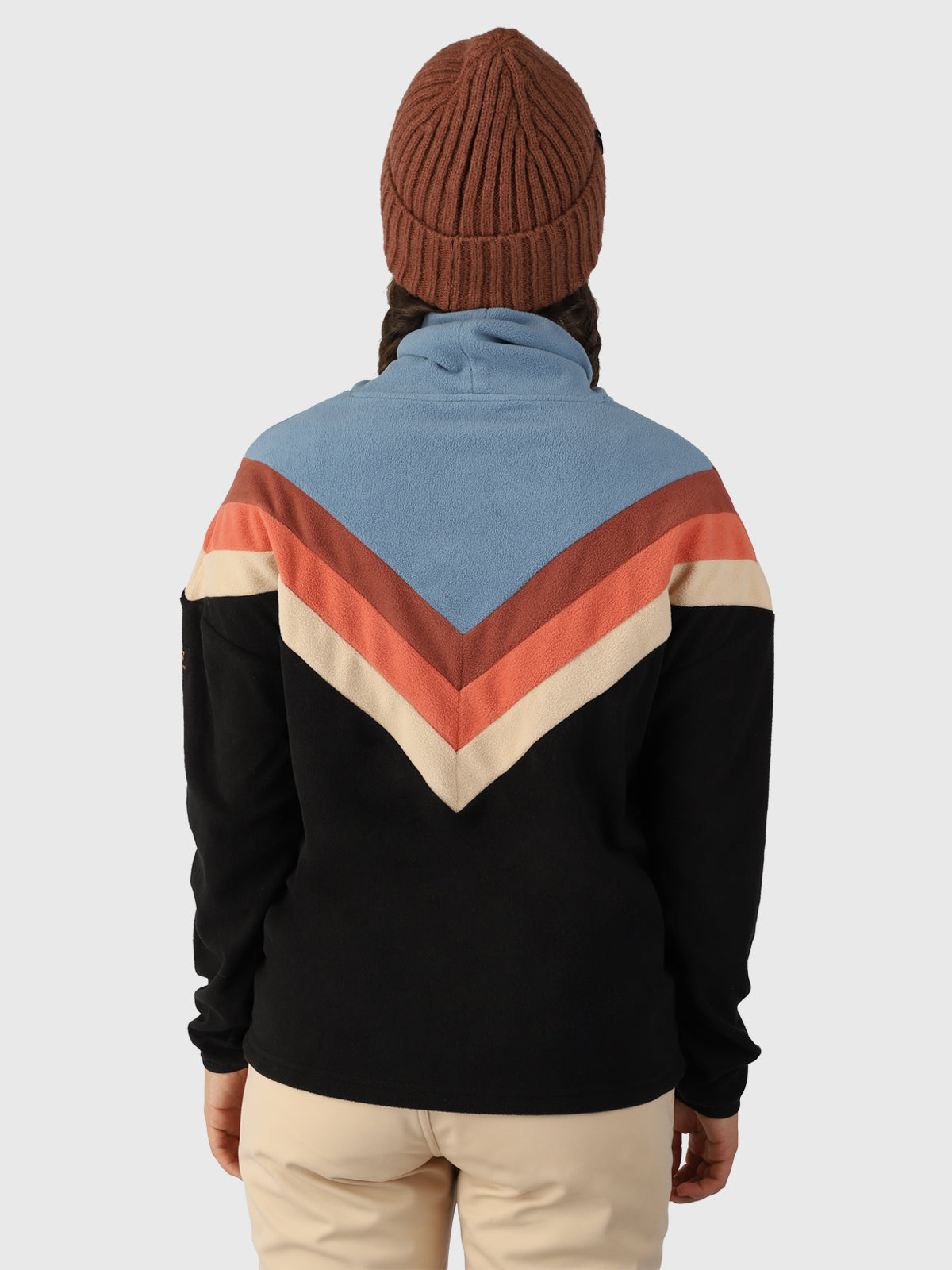 Myoko Dames Fleece | Zwart