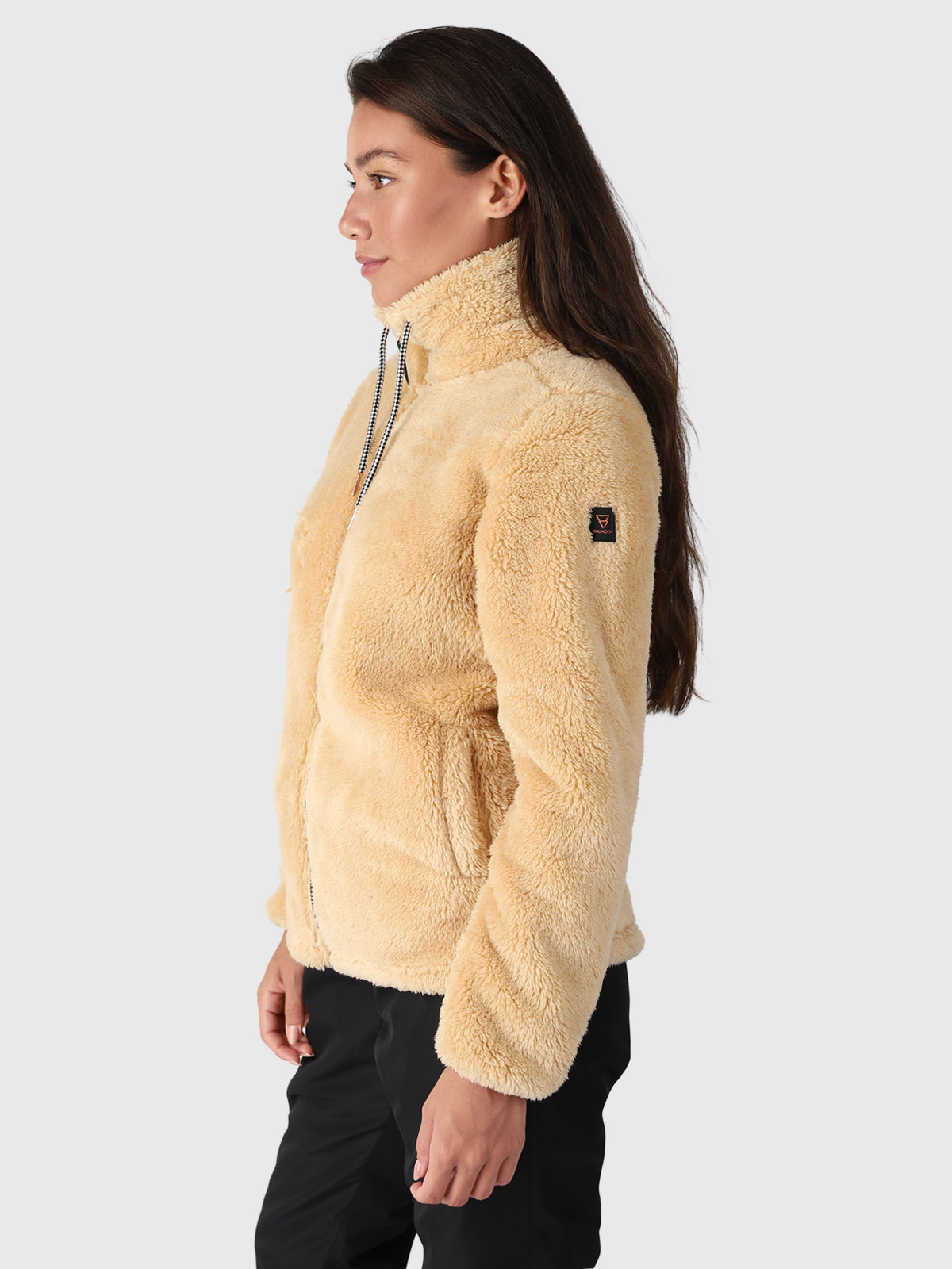 Kyoto Damen Fleece Jacke | Weiß