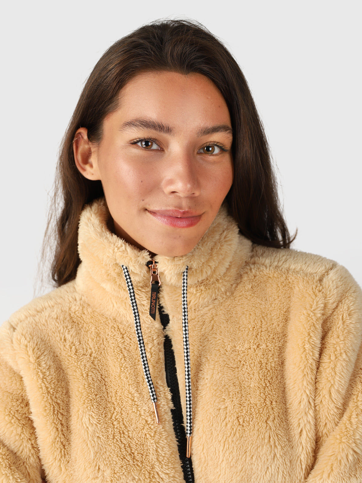 Kyoto Damen Fleece Jacke | Weiß