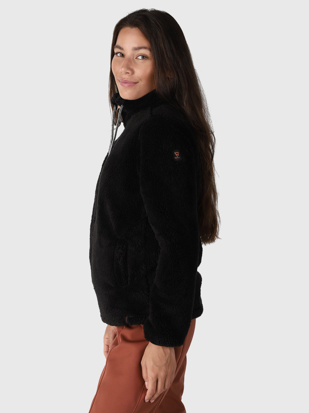 Kyoto Women Fleece Jacket | Black