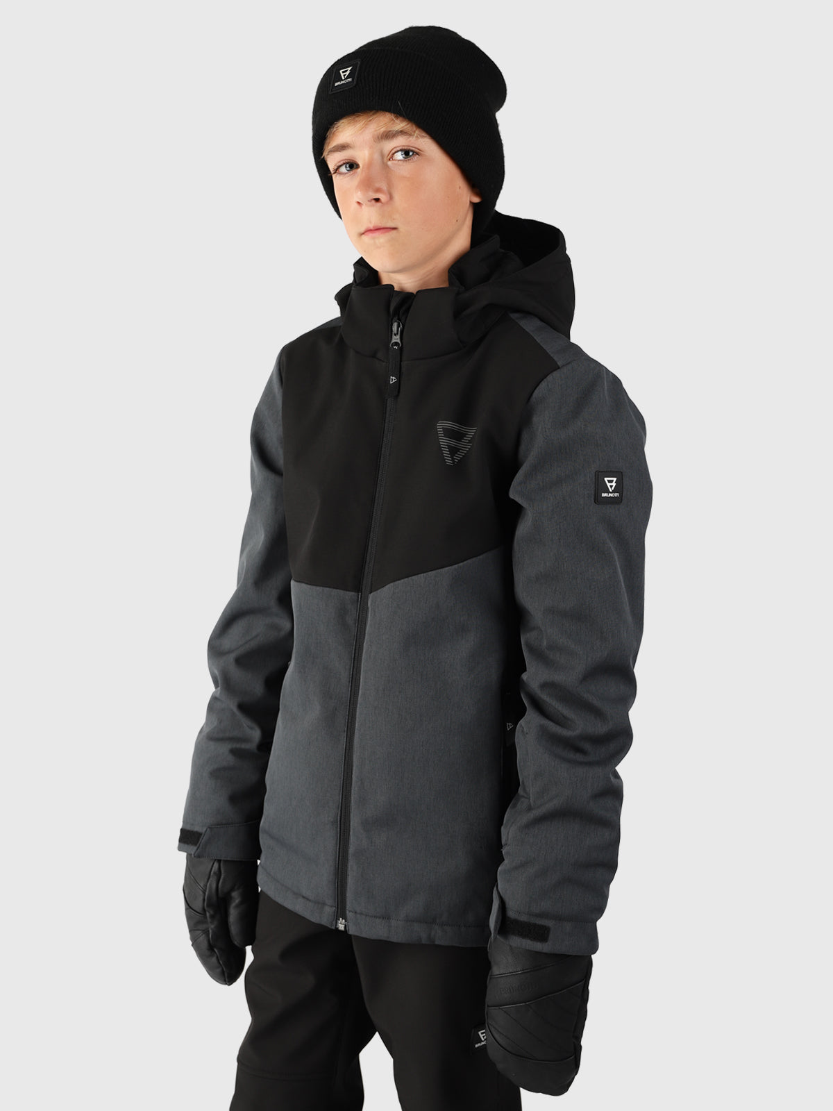 Twinstroky Boys Softshell Jacket | Grey