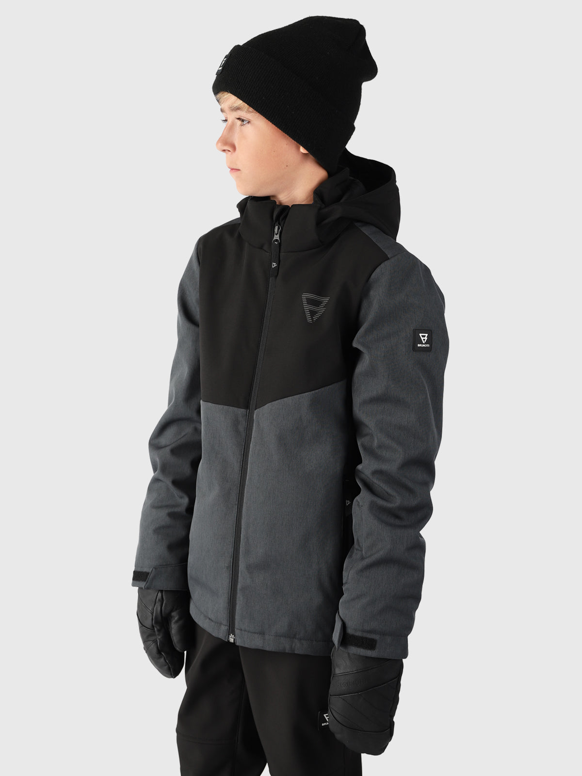 Twinstroky Boys Softshell Jacket | Grey