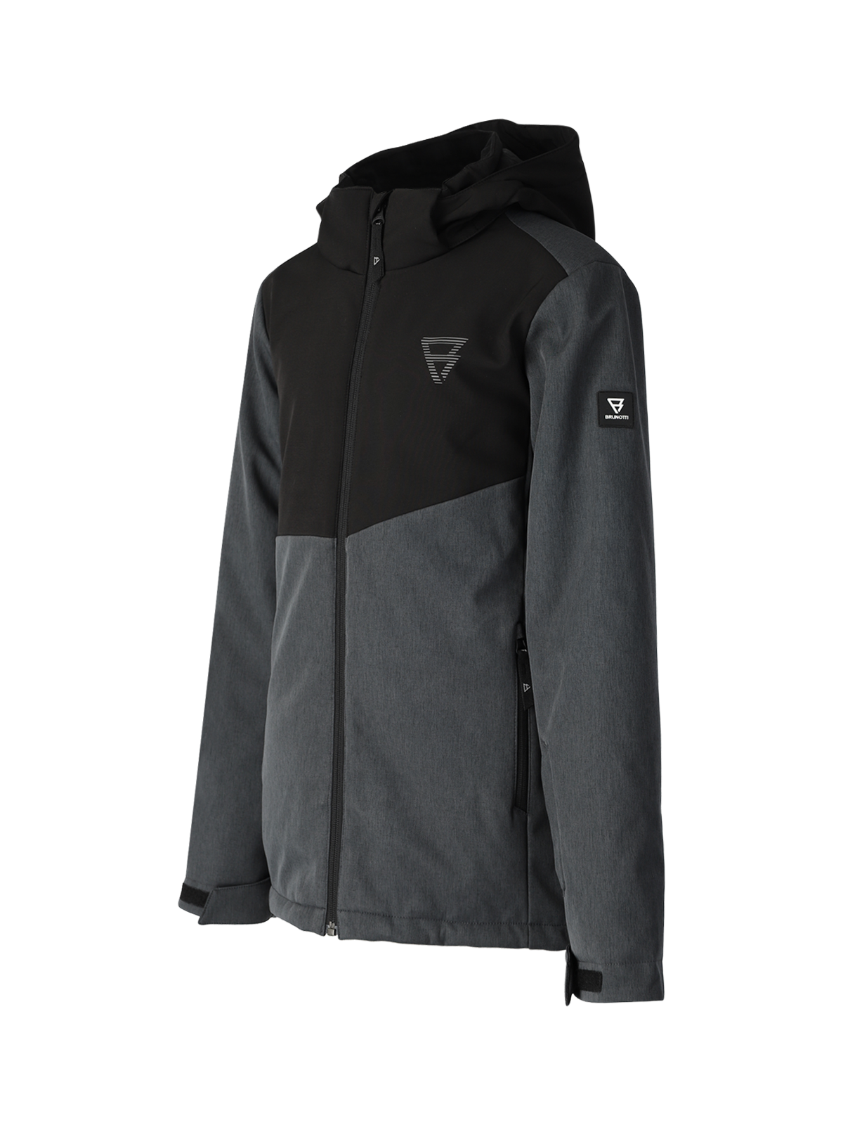 Twinstroky Jongens Softshell Jas | Grijs