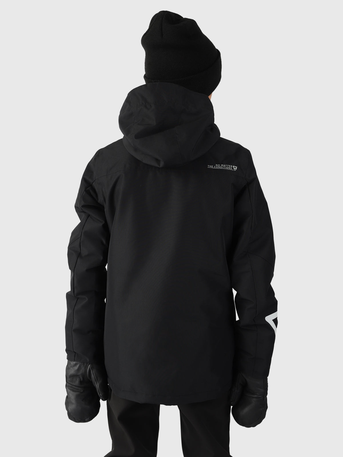 Tundery Jungen Skijacke | Schwarz