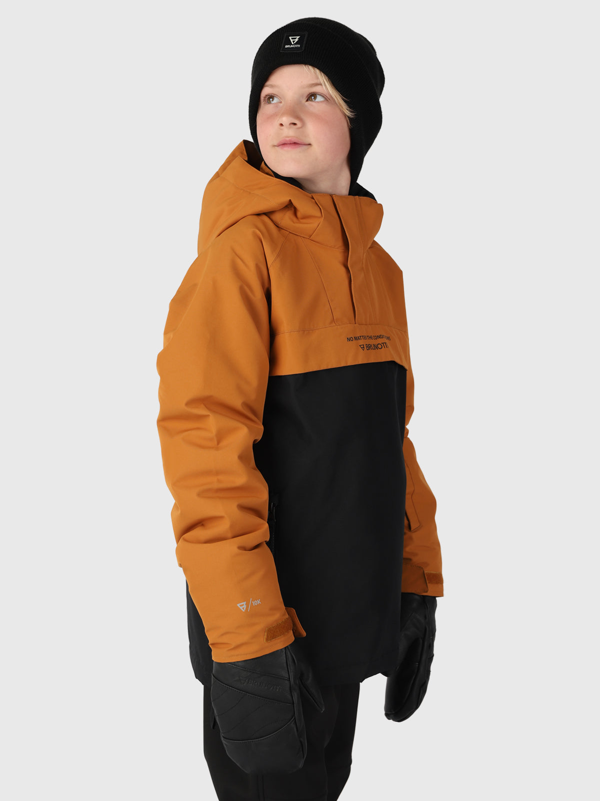 Keystery Boys Anorak Snow Jacket | Black